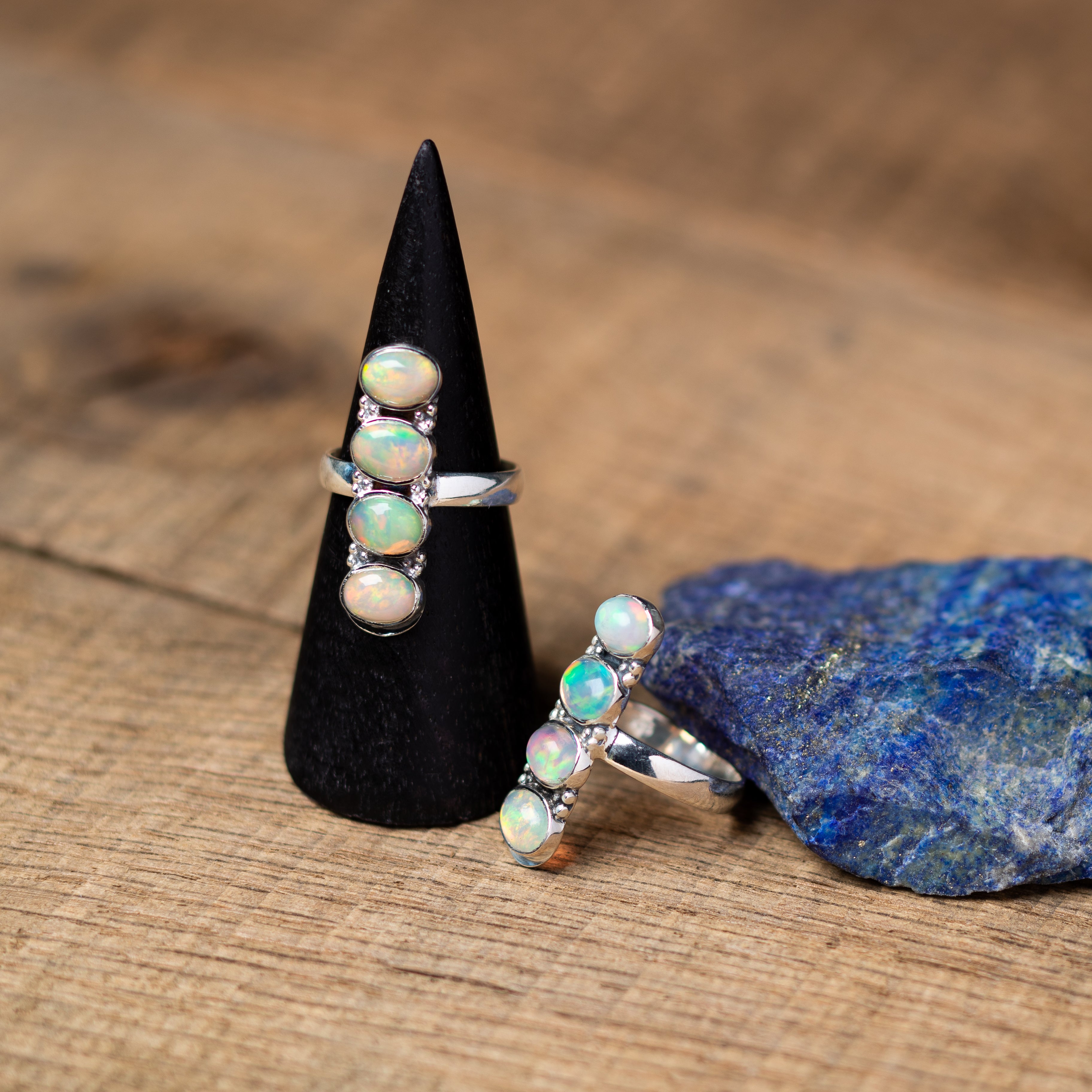 Contemporary classy Opal Ring